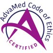 AdvaMed Code of Ethics Certified Logo